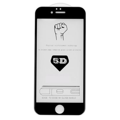 Tvrzene sklo 5D iPhone 66S Black.