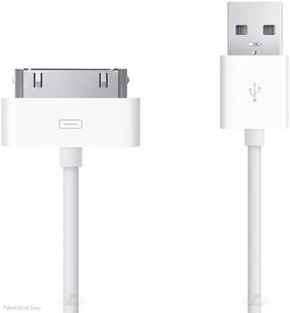 Apple USB/30-pin, 1m bílý MA591G/A