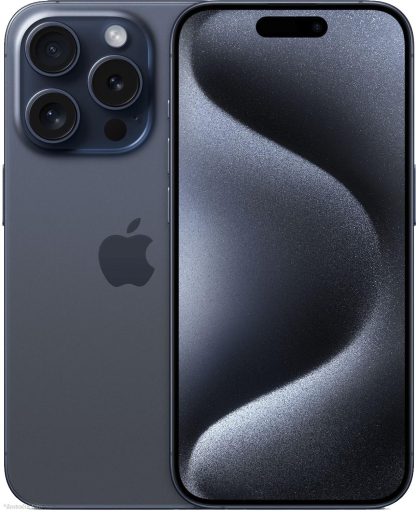 iPhone 15 PRO 256GB Modrý titan třídy Výborný