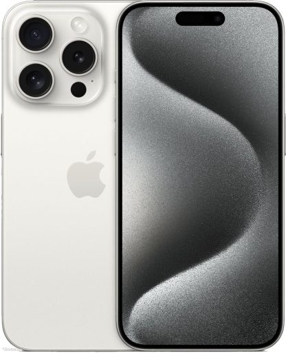 iPhone 15 PRO MAX 256GB Bílý titan třídy Velmi dobrý