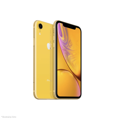 iPhone XR 64GB Žlutá třídy Velmi dobrý+