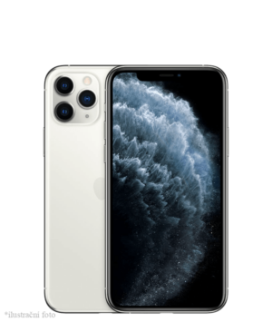 iPhone 11 Pro Max 256GB Stříbrná třídy Velmi dobrý+