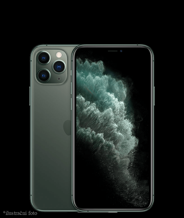 iPhone 11 Pro Max 256GB Půlnočně zelená třídy Velmi dobrý+