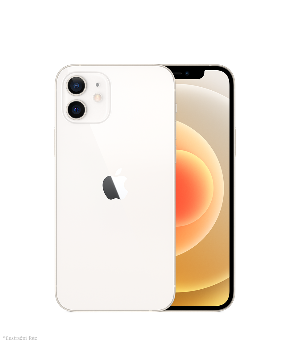 iPhone 12 256GB Bílá třídy Velmi dobrý