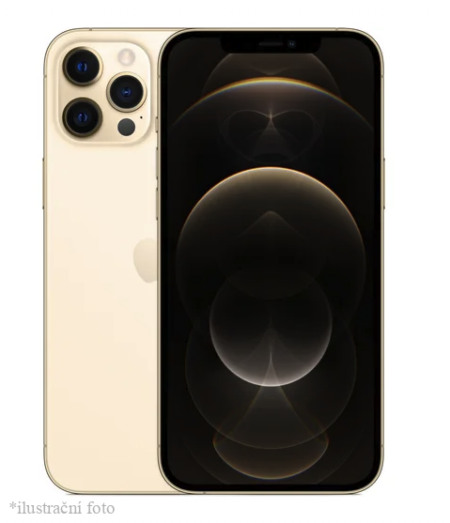 iPhone 12 Pro 512GB Zlatá třídy Výborný