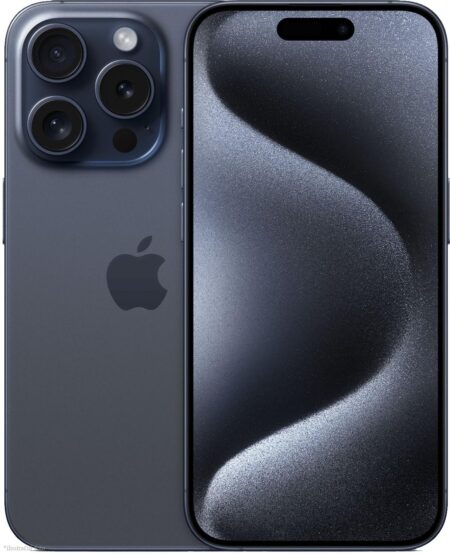 iPhone 15 Pro 1TB eSIM Modrý titan třídy Velmi dobrý+