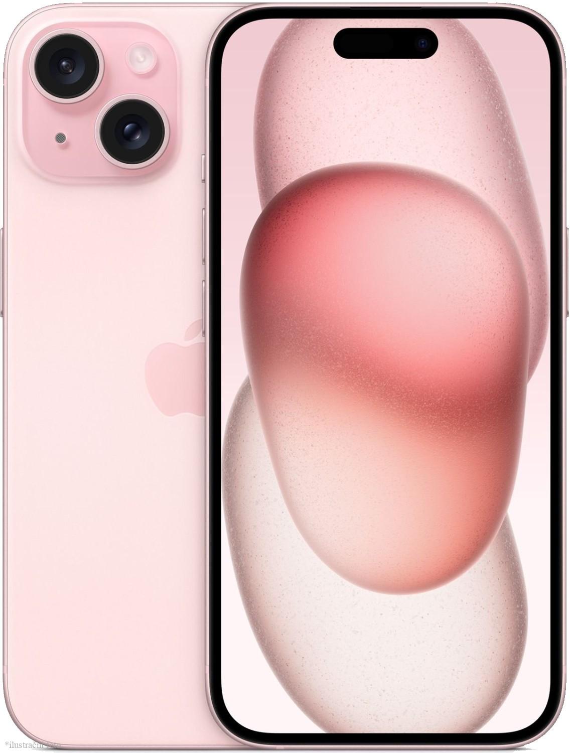 iPhone 15 Plus 512GB eSIM Růžová třídy Velmi dobrý+