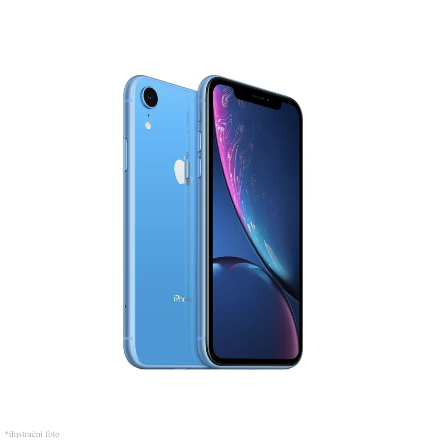 iPhone XR 256GB Modrá třídy Velmi dobrý+