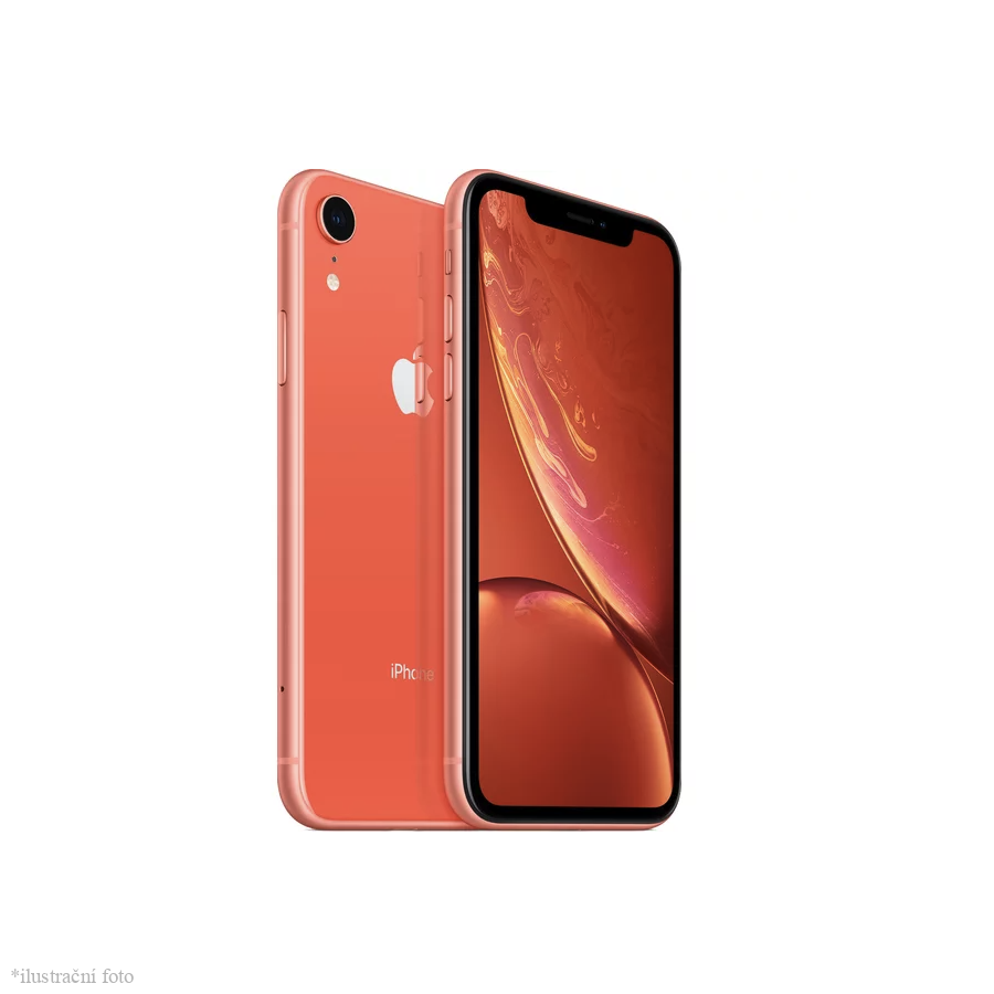 iPhone XR 256GB Korálově červená třídy Téměř výborný