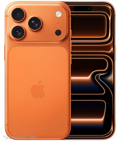 iPhone 17 Pro 1TB eSIM Kosmicky oranžová třídy Velmi dobrý